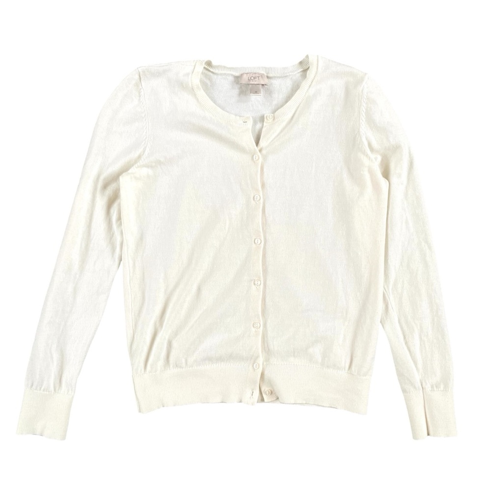 Loft Women’s White Cardigan